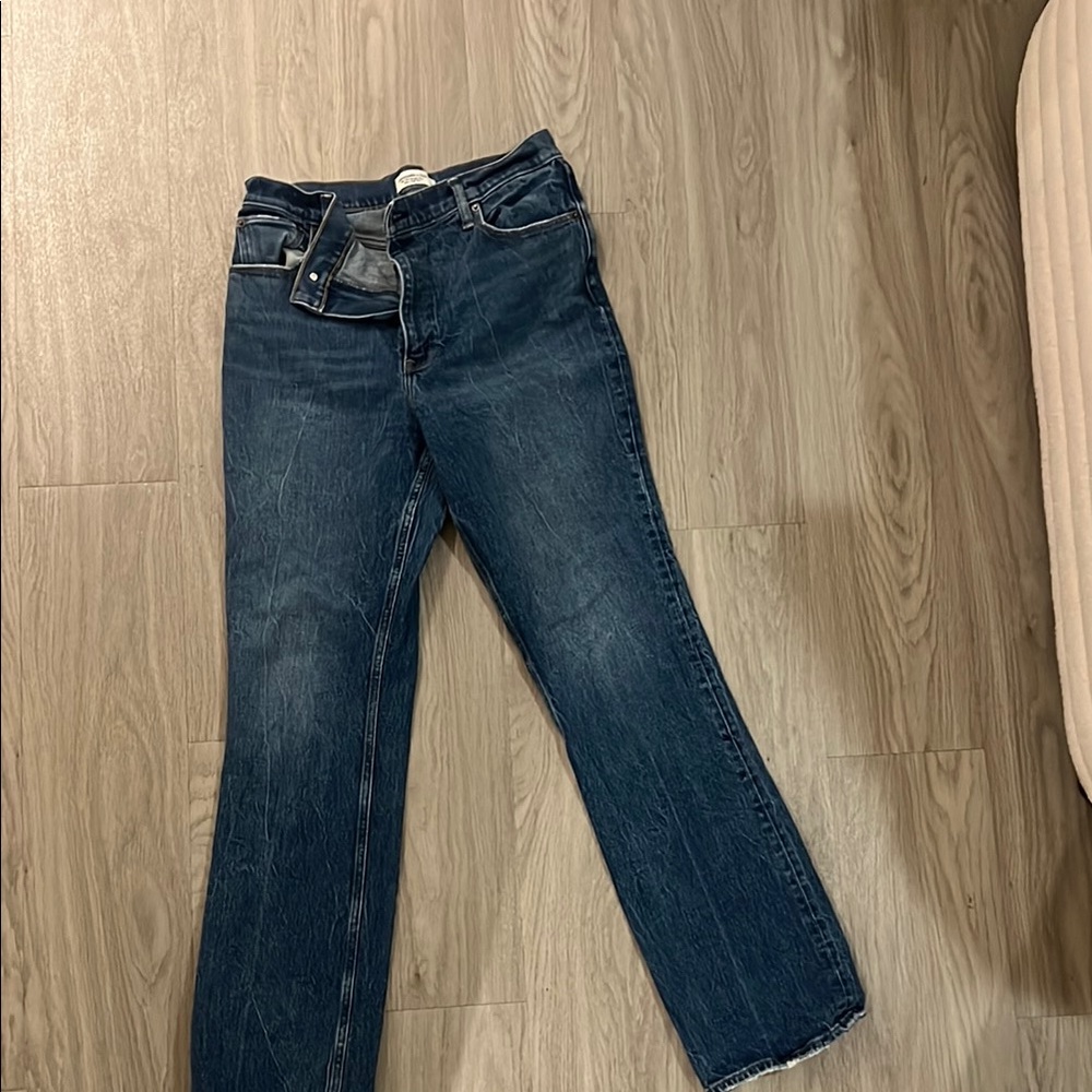 Abercrombie 70s vintage flare ultra high rise jeans 31 long / size 12 long